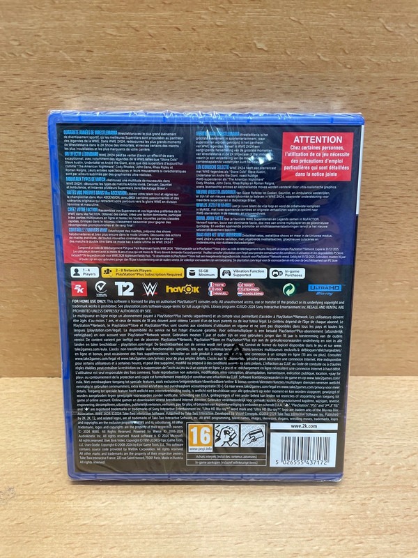 Jeu PS5 W2K24 Neuf — photo 2