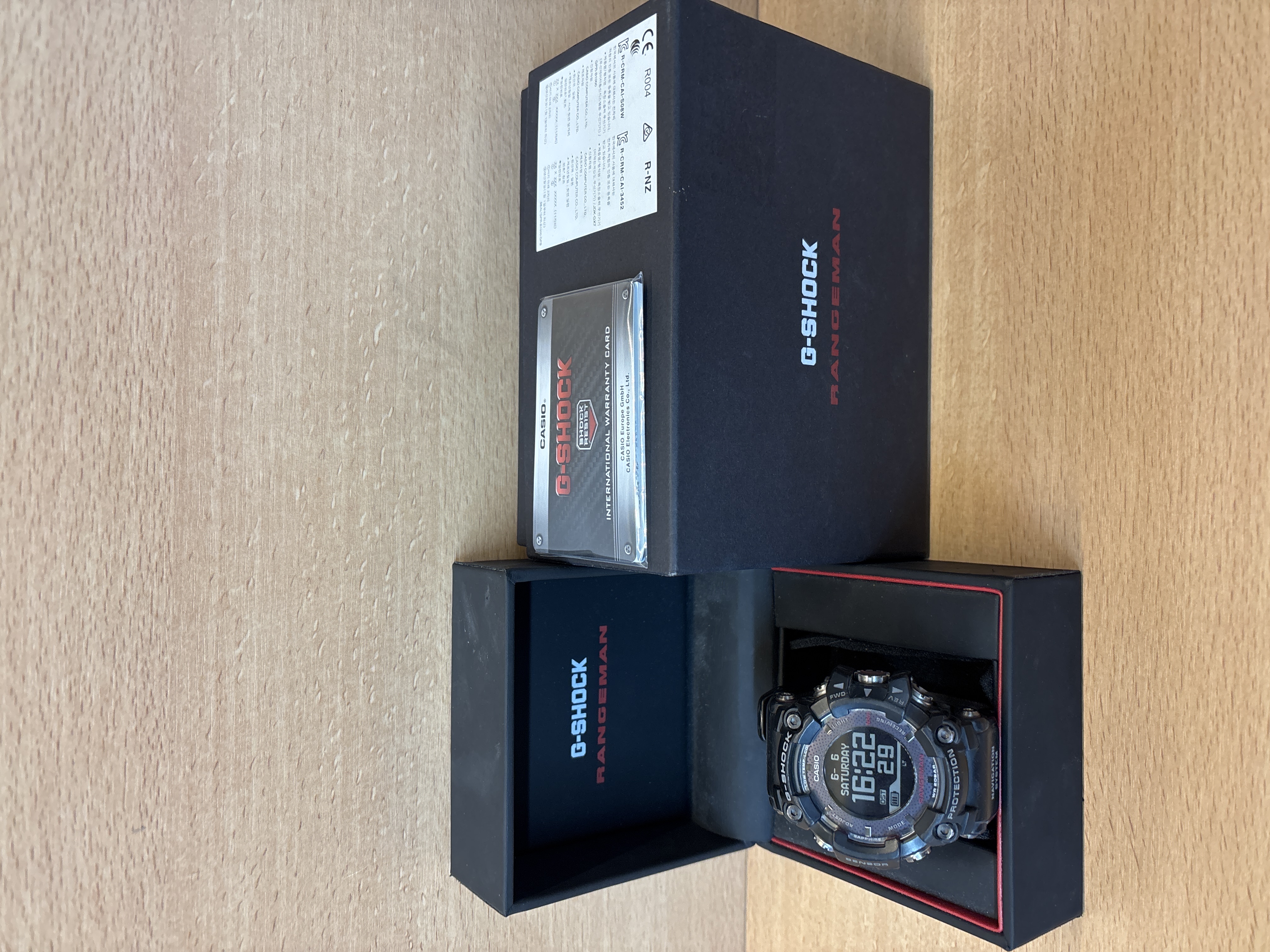 Montre Casio G-Shock Rangeman GPR-B1000 GPS solaire Bluetooth