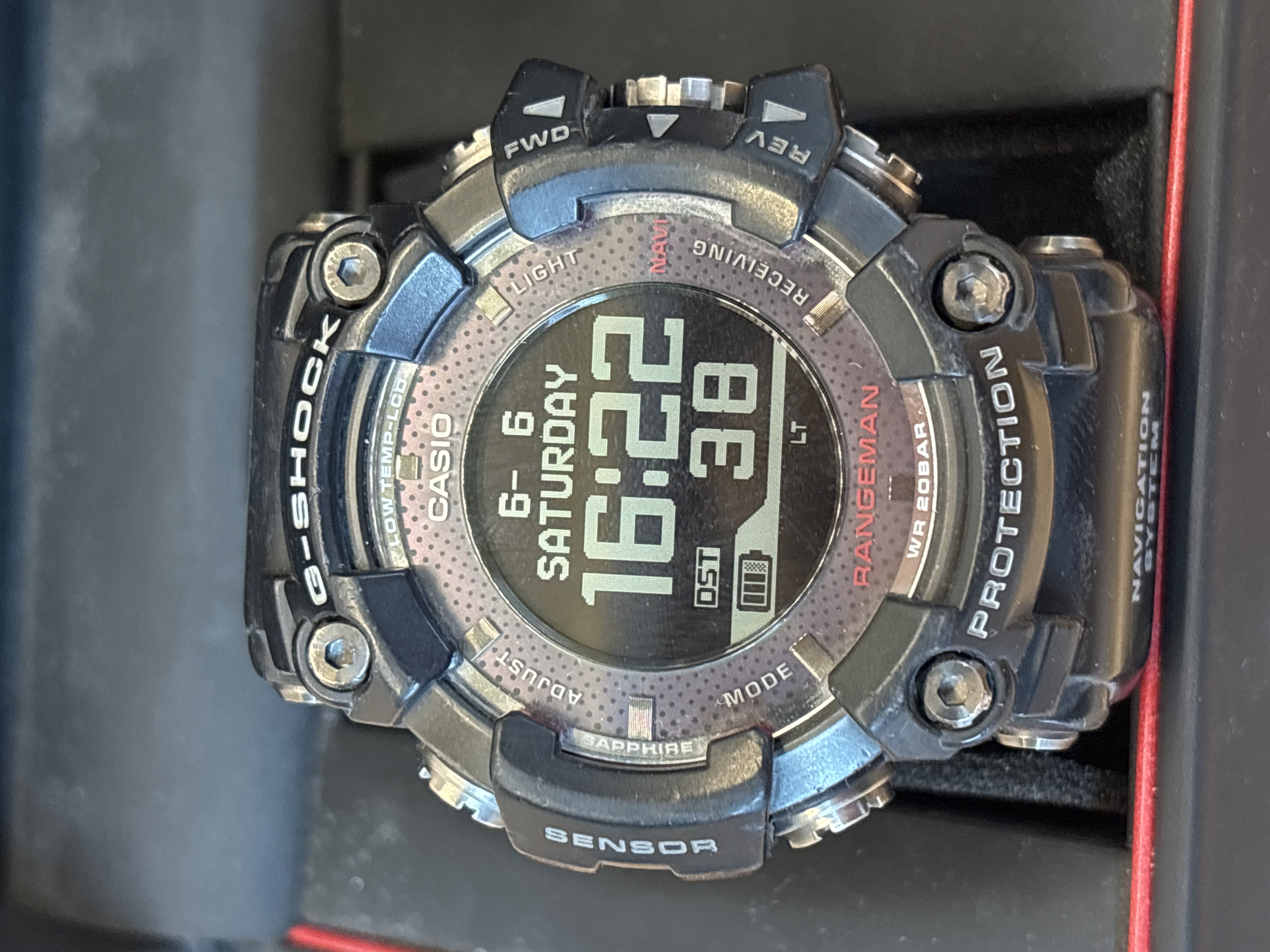 Montre Casio G-Shock Rangeman GPR-B1000 GPS solaire Bluetooth — photo 2