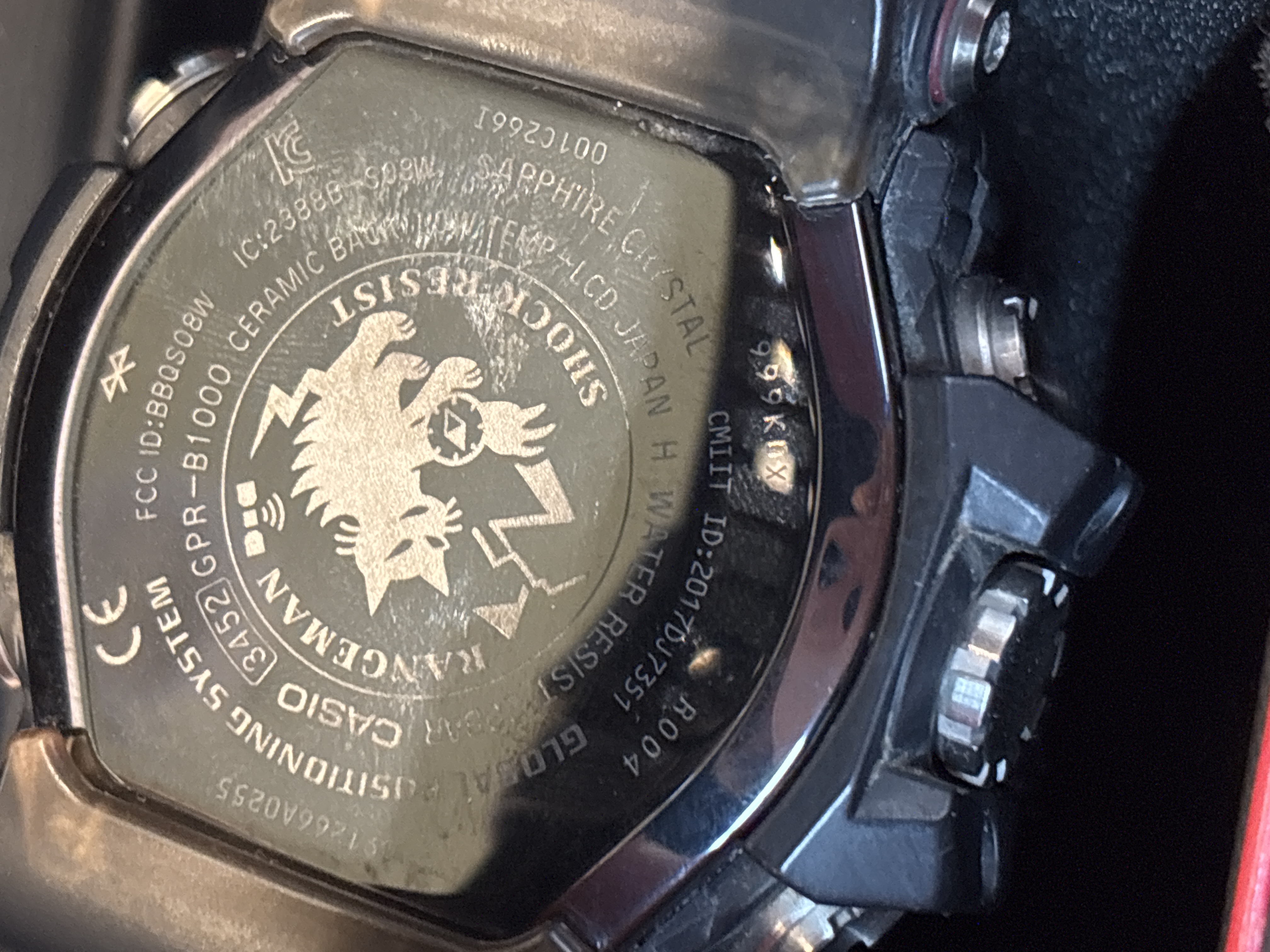 Montre Casio G-Shock Rangeman GPR-B1000 GPS solaire Bluetooth — photo 3