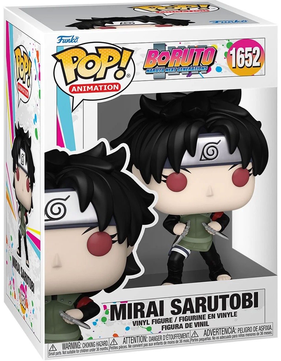 Funko Pop Animation Boruto Mirai Sarutobi n°1652