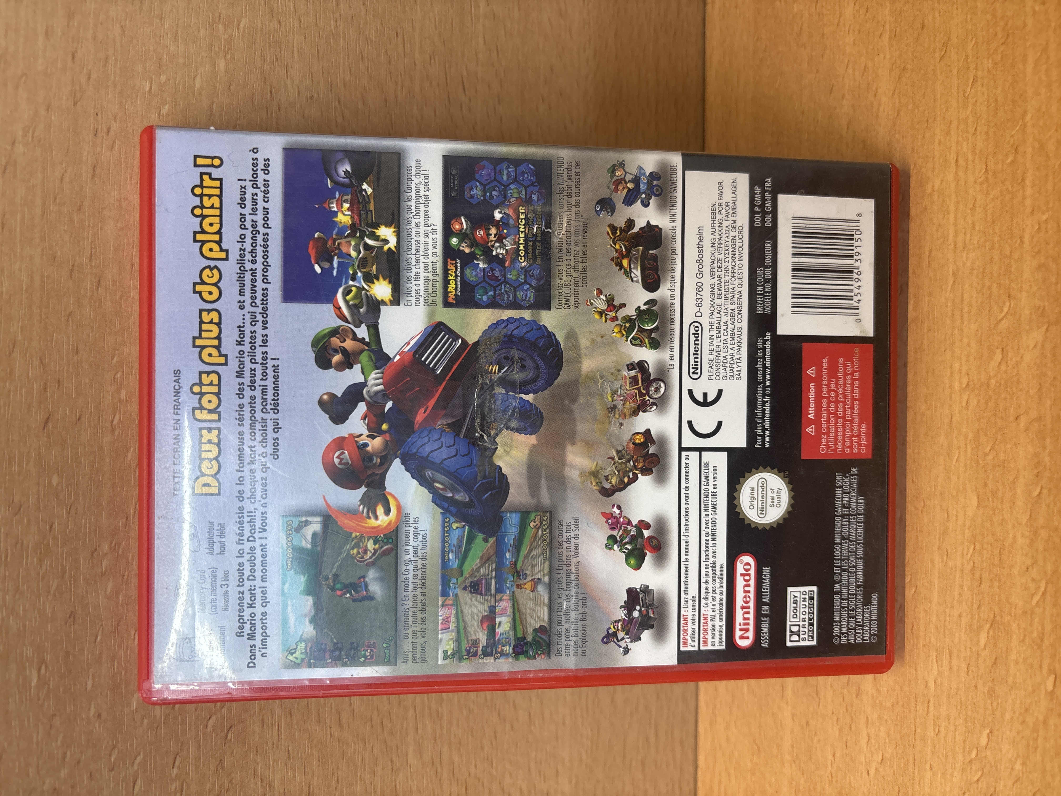 Mario Kart Double Dash GameCube PAL avec boîte et notice — photo 3