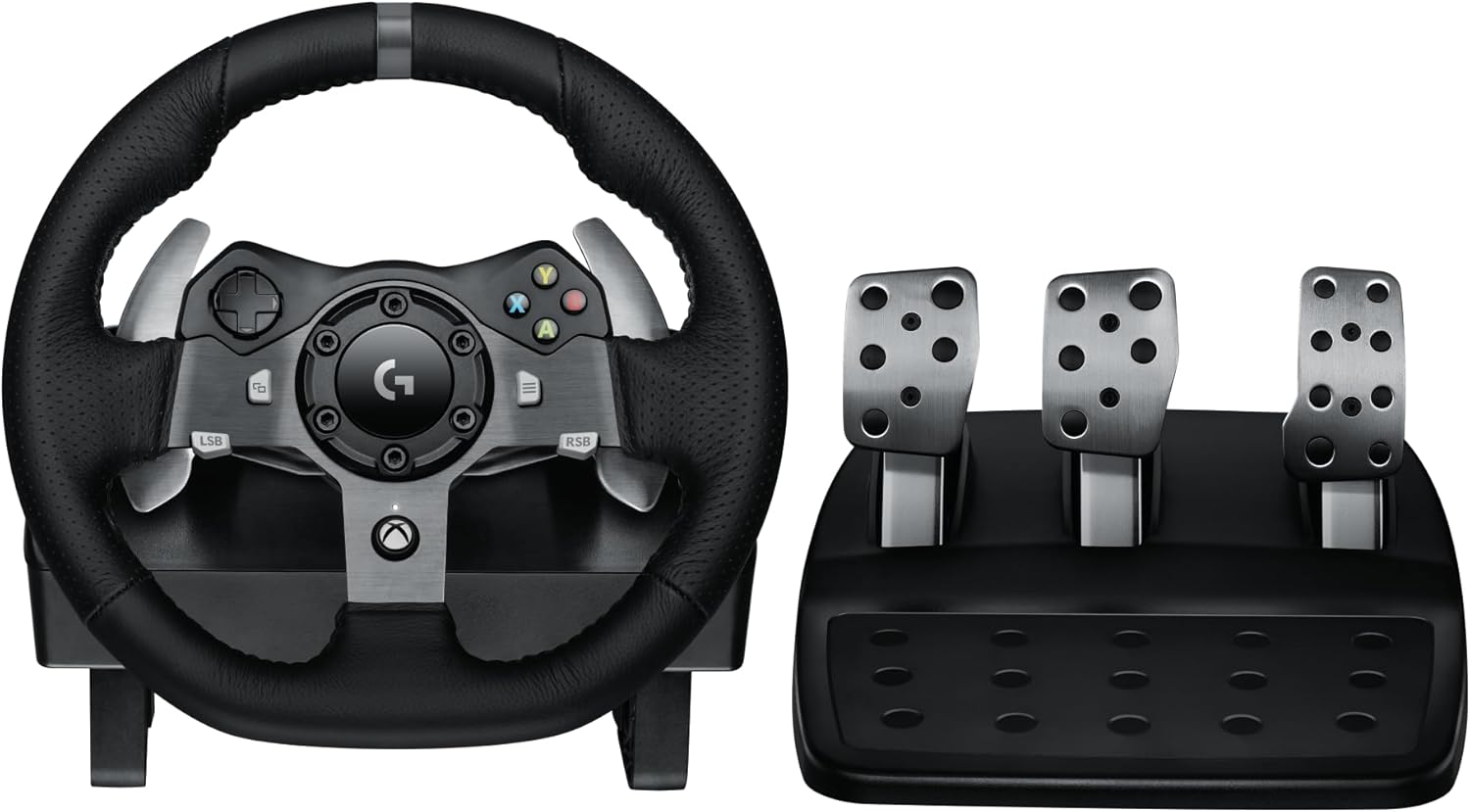 Volant Logitech G920 Driving Force Xbox et PC avec pédalier