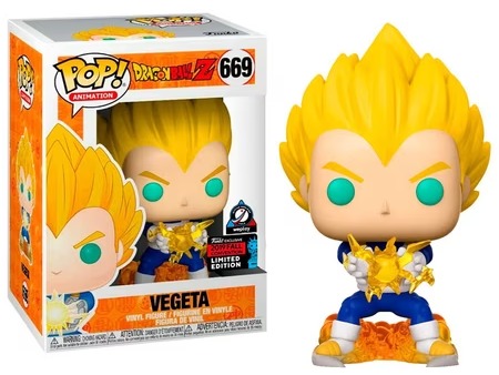 Figurine Funko Pop Vegeta 669 Dragon Ball Z édition exclusive