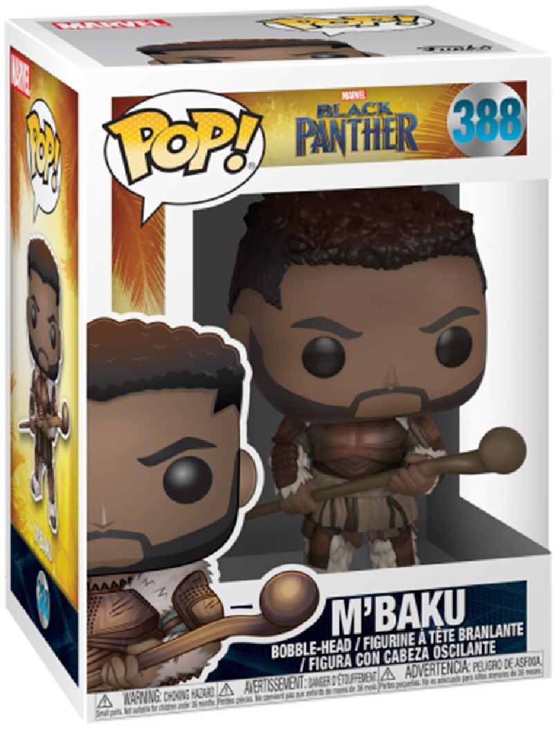 Funko Pop! Marvel Black Panther M'Baku #388
