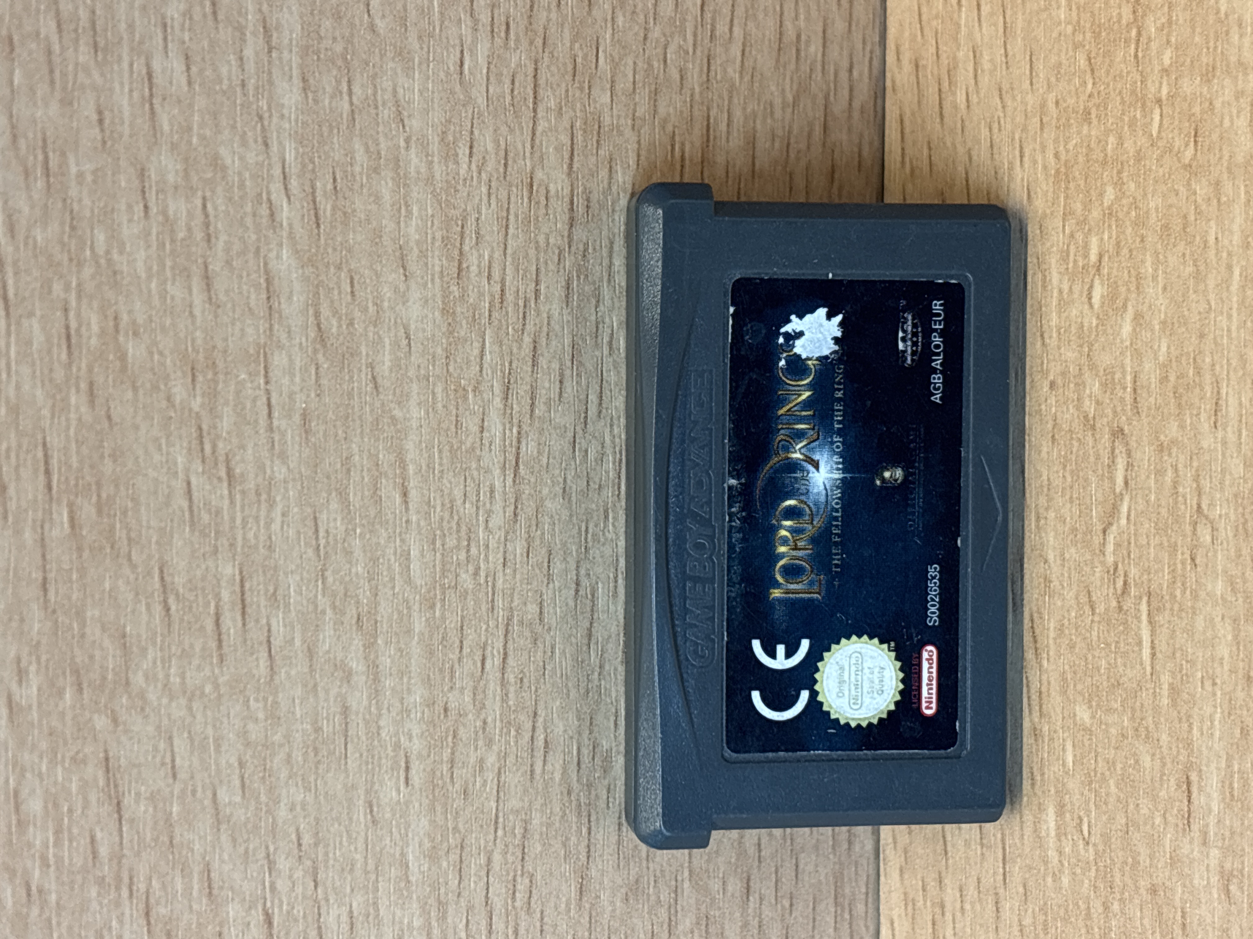 Jeu Game Boy Advance Le Seigneur des Anneaux La Communauté de l'Anneau