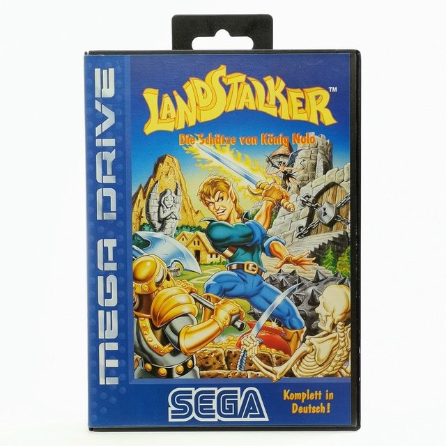 Landstalker Les Trésors du Roi Nole Sega Mega Drive sans notice