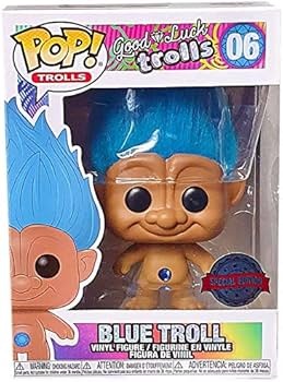 Figurine Funko Pop Trolls Blue Troll Barnes & Noble Exclusive #06
