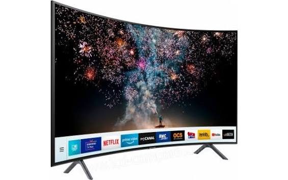Téléviseur Samsung UE49RU7305K 49 pouces avec télécommande d’origine