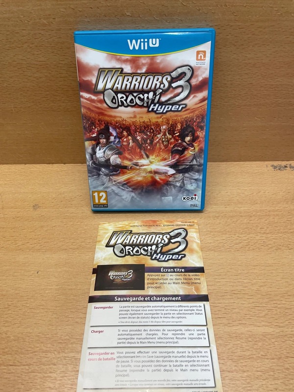 Jeu Wii U Warriors Orochi 3 Hyper