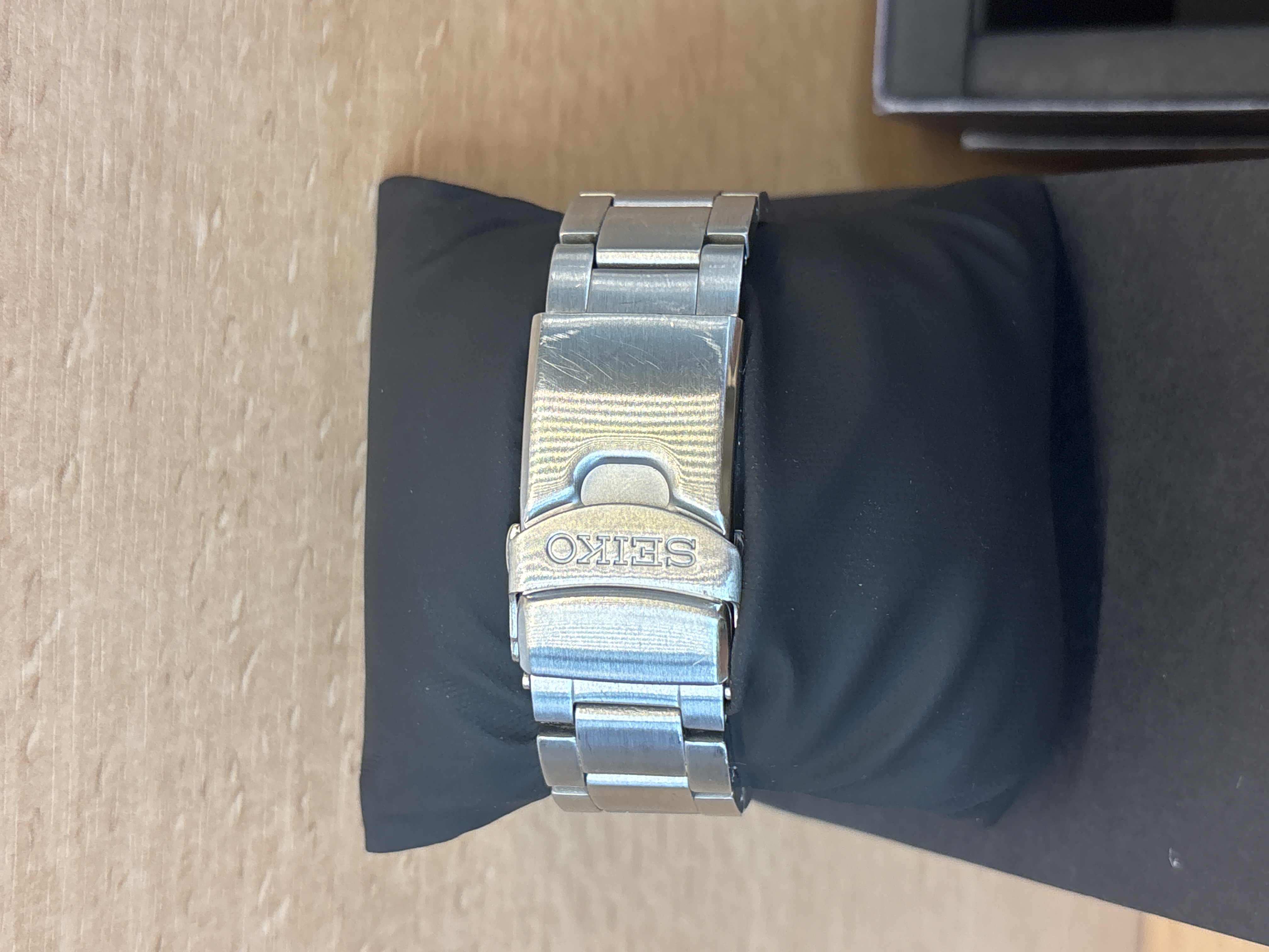 Montre Seiko 5 Sports automatique acier cadran vert avec boîte — photo 3
