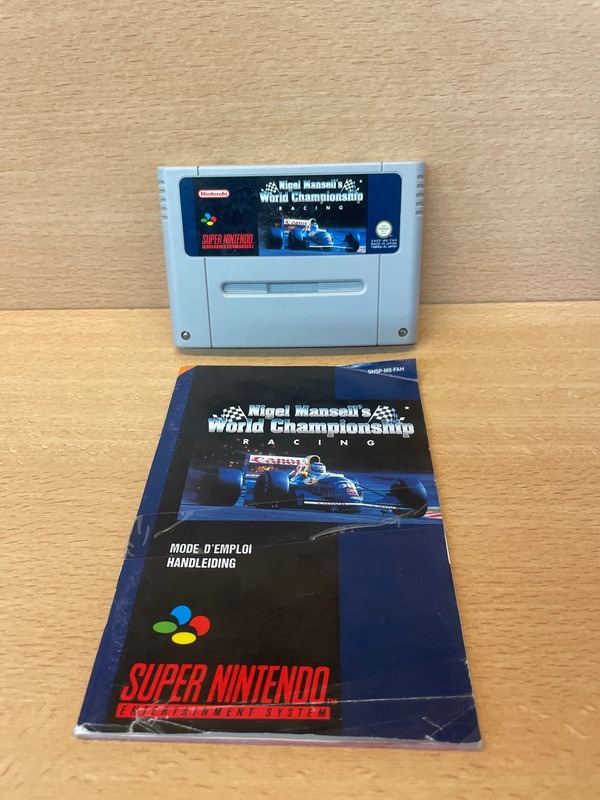 Jeu super Nintendo Nigel Mansell’s world Championship