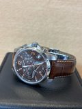 Montre chronographe Certina DS Podium bracelet cuir — photo 2