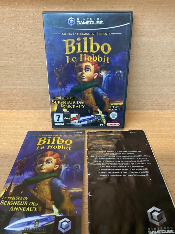 Jeu gamecube Bilbo Le Hobbit