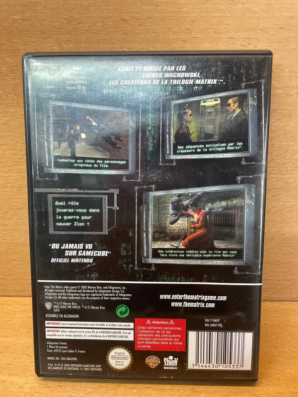 Jeu gamecube Enter The Matrix — photo 3