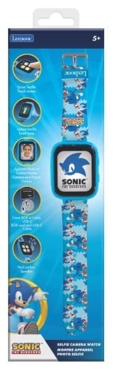 Montre Sonic avec caméra et carte mémoire 8 Go Lexibook