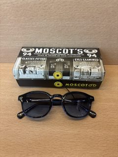 Lunettes de soleil Moscot Lemtosh bleu col. 110 49-24