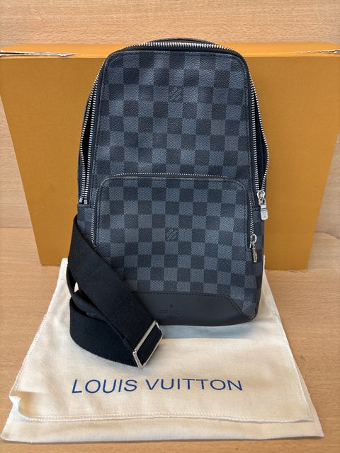 Louis Vuitton Avenue Sling Bag Damier Graphite N41719