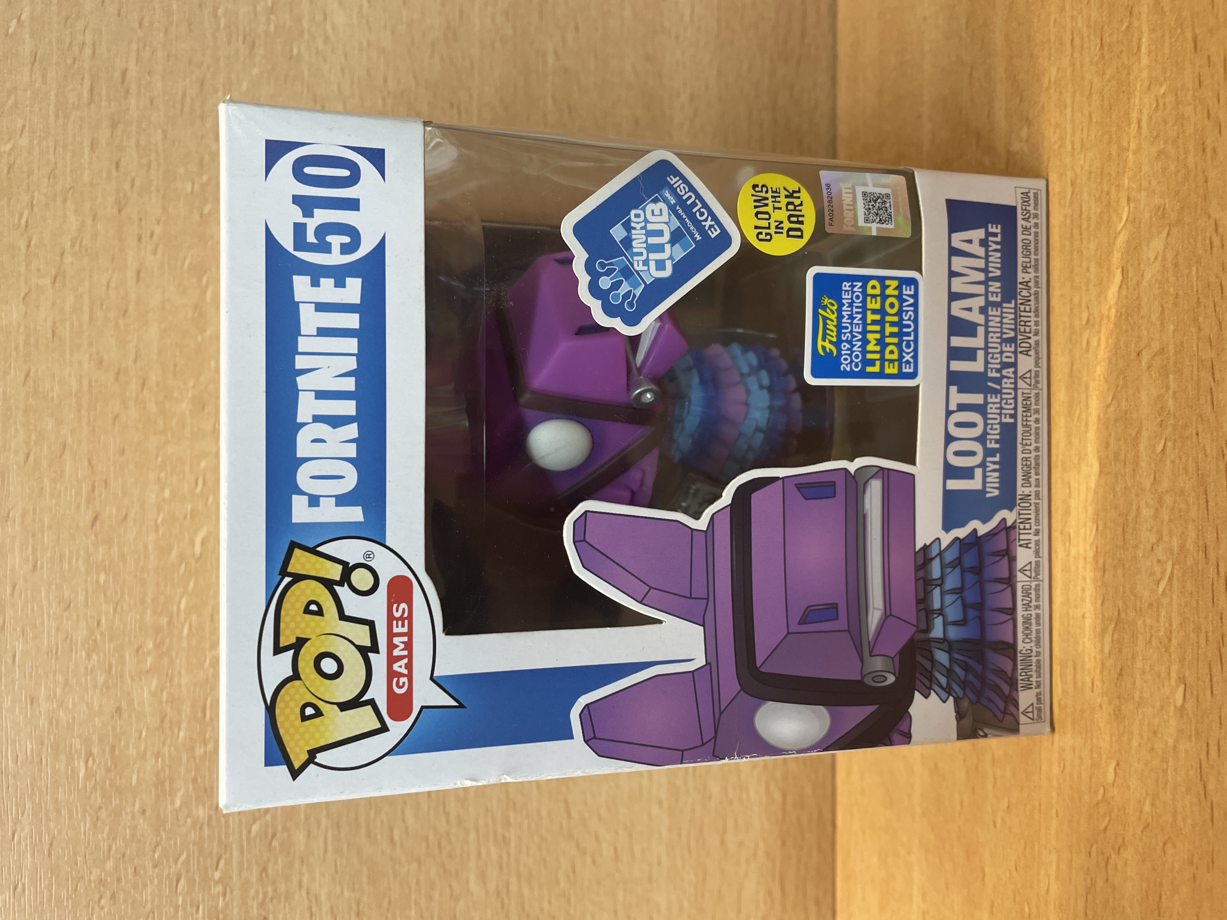 Funko Pop Fortnite Loot Llama 510 édition limitée