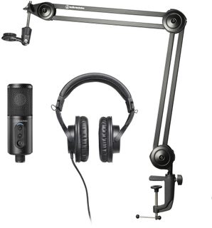 Pack créateur Audio-Technica ATR2500x-USB ATH-M20x