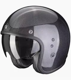 Casque moto jet Scorpion Belfast Carbon taille M