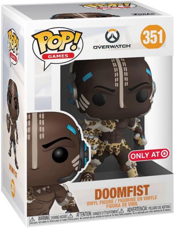 Figurine Funko Pop Overwatch Leopard Doomfist Special Edition #351