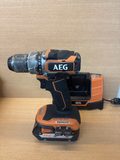 Perceuse-visseuse AEG BSB18SBL 18V brushless avec batterie 5Ah et chargeur — photo 1