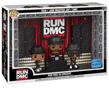 Figurine Funko Pop! Moment Deluxe Run DMC in Concert #01