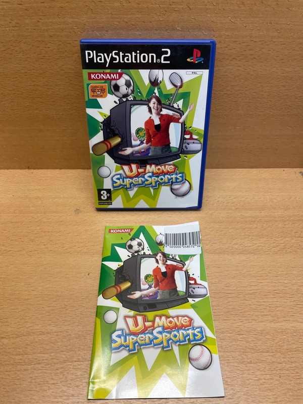 Jeu PS2 U-Move Super Sport