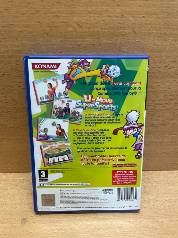 Jeu PS2 U-Move Super Sport — photo 3