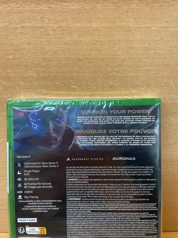 Jeu Xbox Series X Immortals of Aveum neuf — photo 3