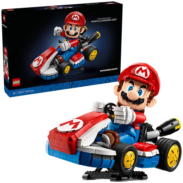 LEGO Super Mario Mario Kart Mario et Kart standard 72037