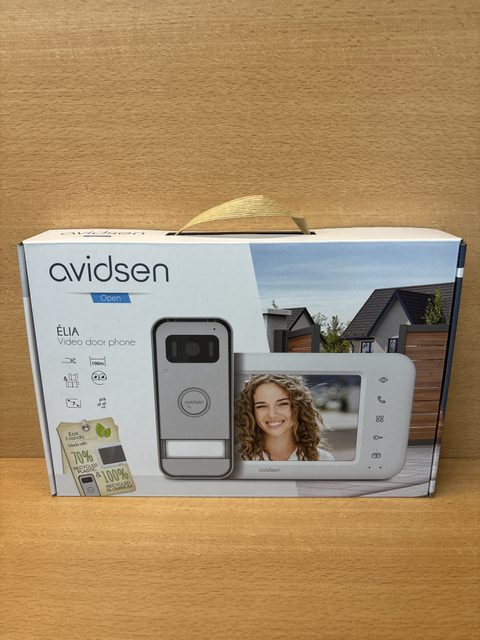 Visiophone filaire Avidsen Elia écran couleur 7 pouces
