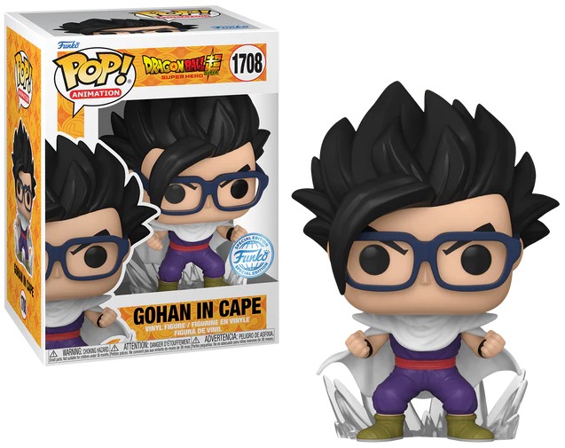 Funko Pop Gohan in Cape 1708 Dragon Ball Super: Super Hero