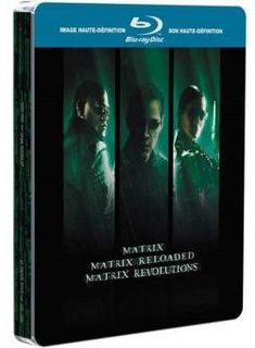 Matrix Trilogie Coffret Blu-ray Steelbook Boîtier Métal Edition Limitée