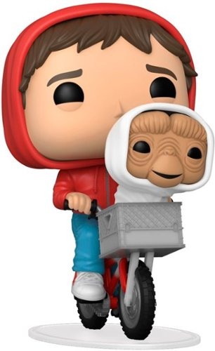 Funko Pop Elliott et E.T. in Bike Basket figurine collection