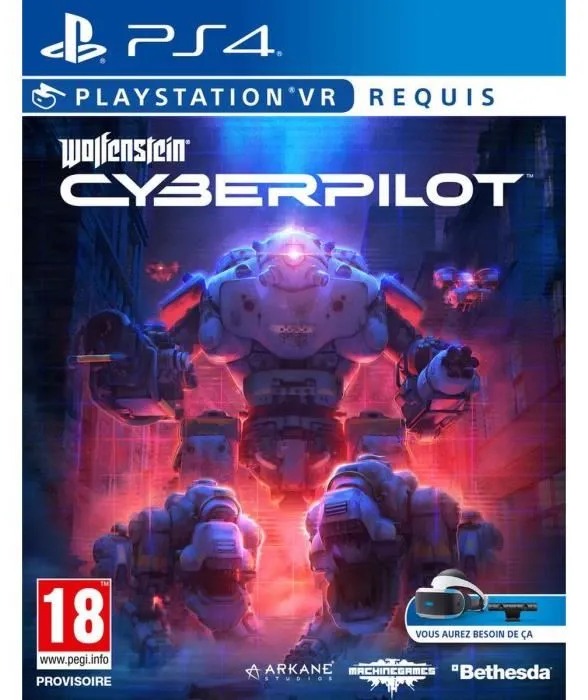 Wolfenstein Cyberpilot PS4 PlayStation VR