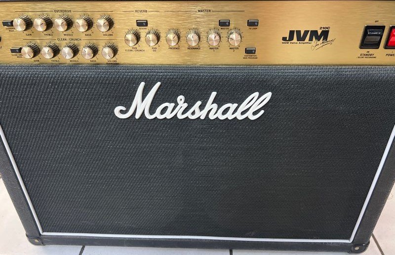 Marshall JVM210C ampli combo guitare à lampes 100W avec footcontroller — photo 2