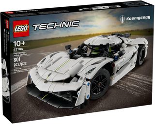 LEGO Technic 42184 Hypercar Koenigsegg Jesko Absolut blanche