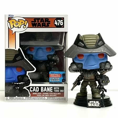 Funko Pop Star Wars Cad Bane avec Todo 360 n°476