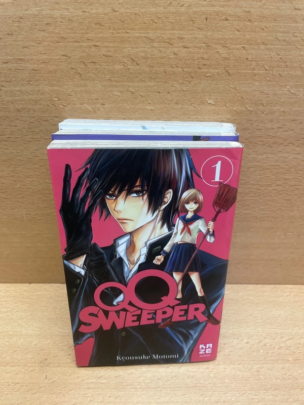 Lot de mangas QQ Sweeper tome 1-3