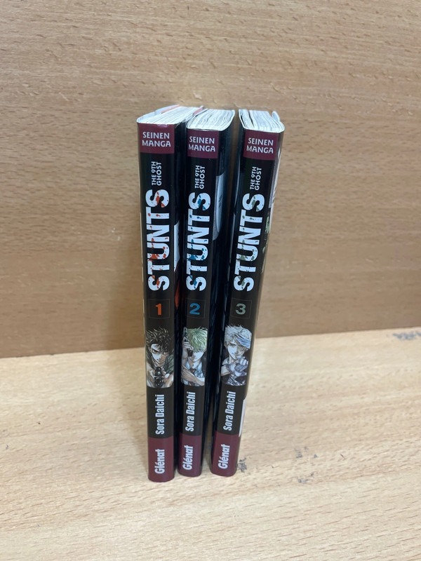 Lot de mangas Stunts tome 1-3 — photo 2