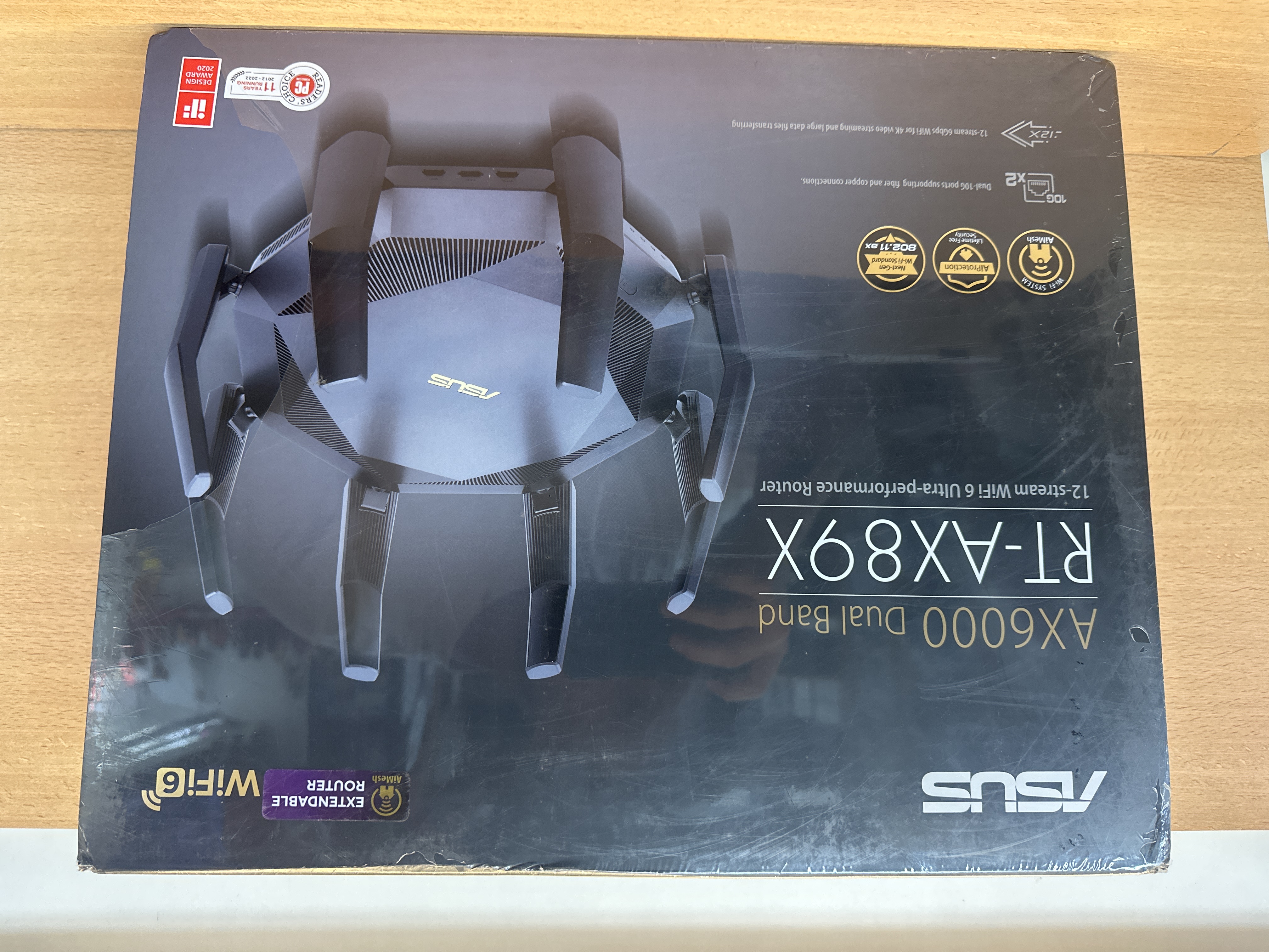 Routeur Asus RT-AX89X Wi‑Fi 6 AX6000 double bande
