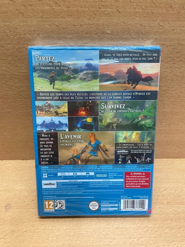 Jeu Wii U Zelda Breath of the Wild neuf — photo 2