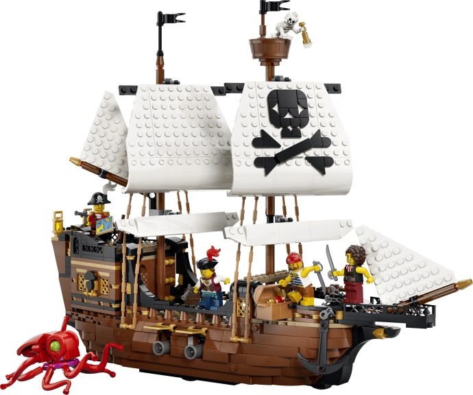 LEGO Creator 3-en-1 31387 Bateau pirate mythique