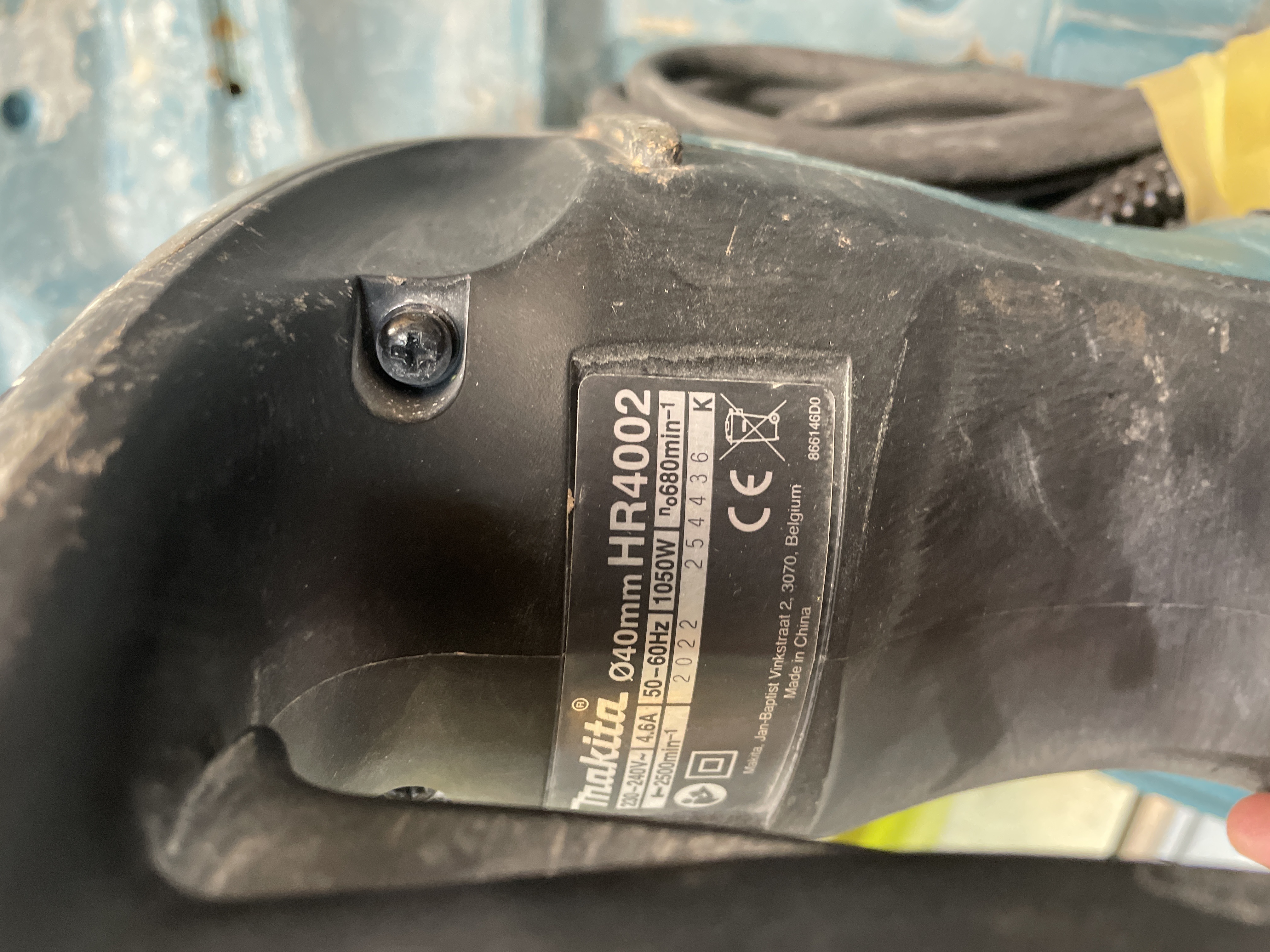 Makita HR4002 perforateur burineur filaire SDS-Max 1050W 40 mm — photo 2
