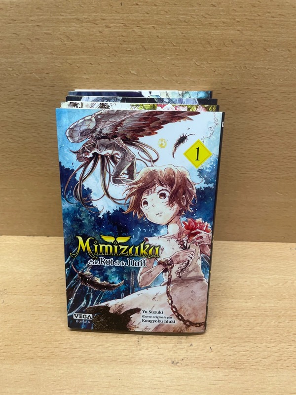 Lot de mangas Mimizuku et le roi de la nuit tome 1-4
