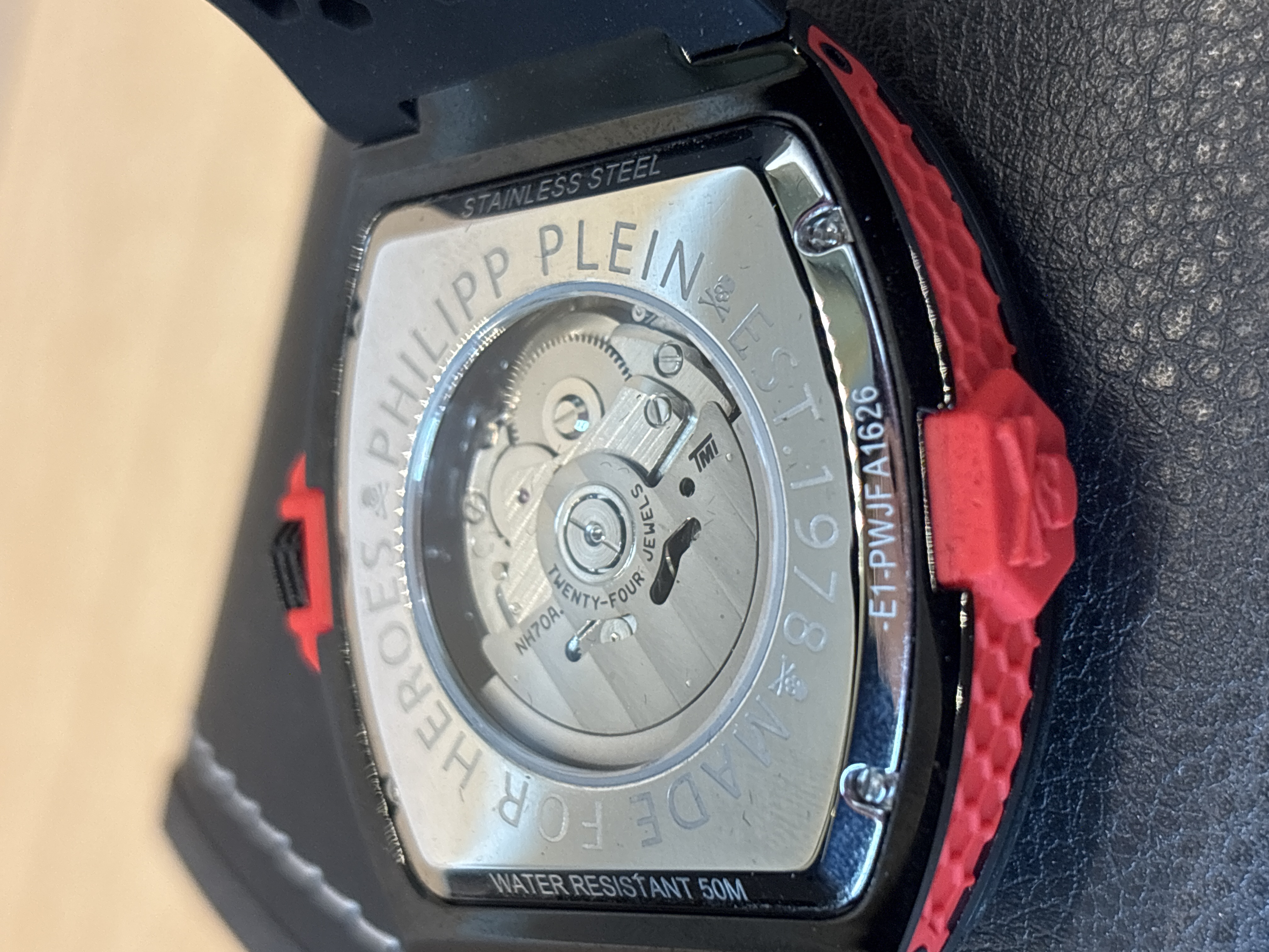 Montre automatique Philippe Plein skeleton PWJFA1626 — photo 3