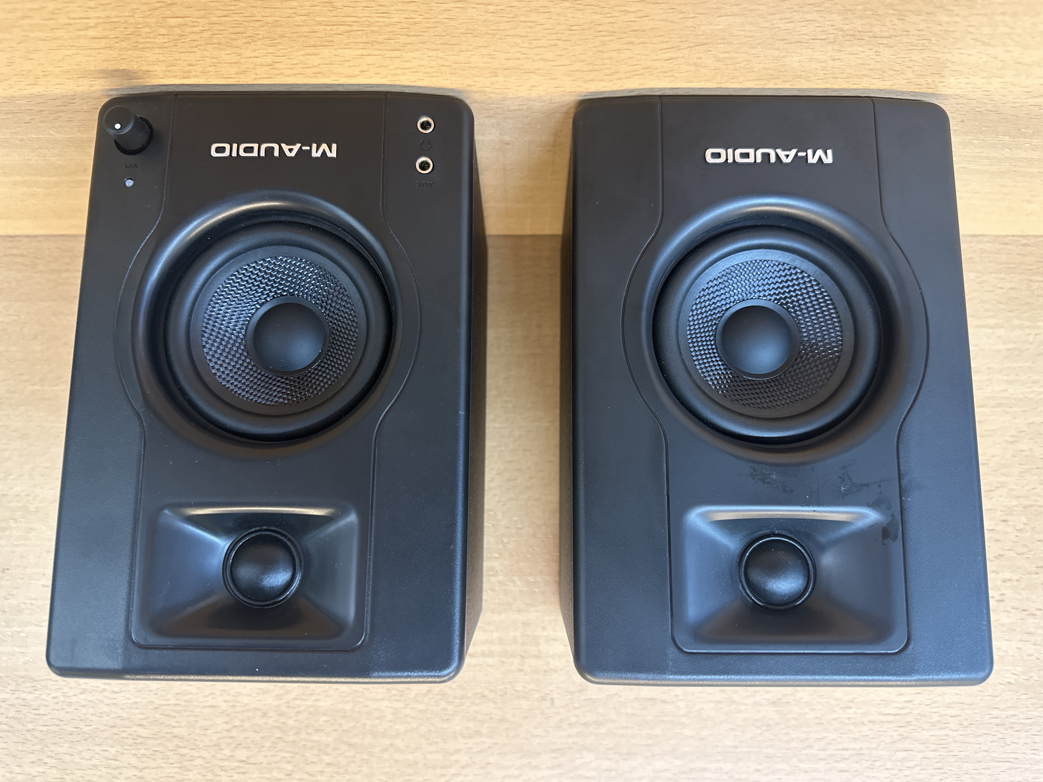 Paire d'enceintes monitoring M-Audio BX3 3,5" 120 W