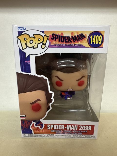 Funko Pop Spider-Man 2099 Marvel Across the Spider-Verse n°1409